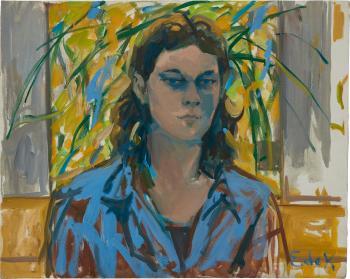 Portrait of Houston Woman by 
																	Elaine de Kooning