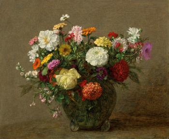 Bouquet de jardin by 
																	Henri Fantin-Latour