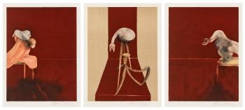 Second Version, Triptych by 
																	Francis Bacon