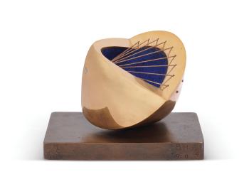 Sculpture with Colour by 
																	Barbara Hepworth