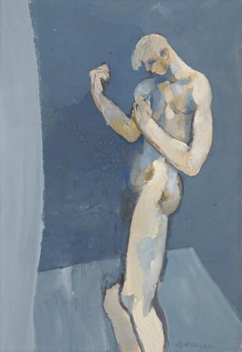 Study of a Boxer by 
																	Keith Vaughan
