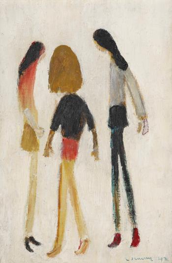 Teenagers by 
																	Laurence Stephen Lowry