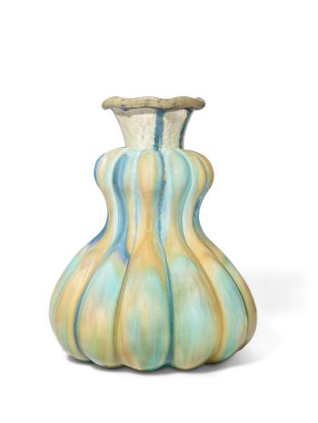 Gourd vase by 
																	Kate Malone
