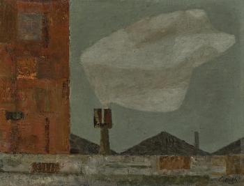 Industrial Landscape (with smoke) by 
																	Prunella Clough