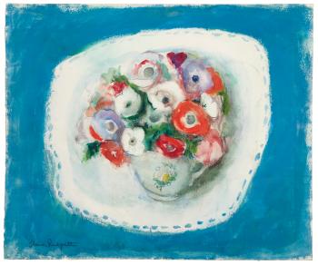 Anemones by 
																	Anne Redpath