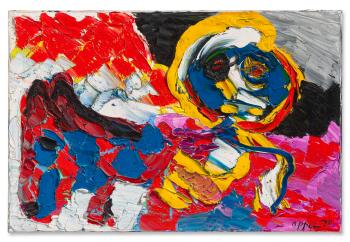 The Boy and the Horse by 
																	Karel Appel