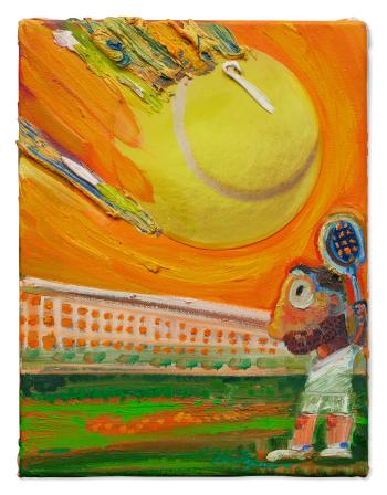Tennis Ball by 
																	Nicole Eisenman