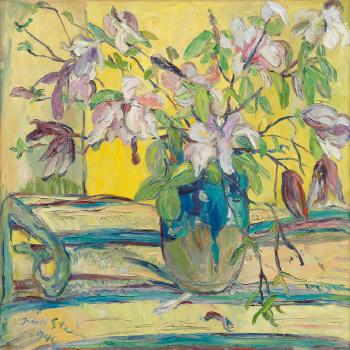Magnolias by 
																	Irma Stern