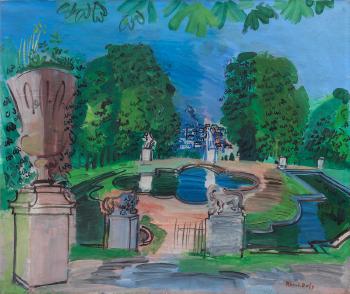 SaintCloud (Painted in 1928) by 
																	Raoul Dufy