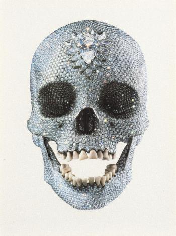 For the Love of God by 
																	Damien Hirst