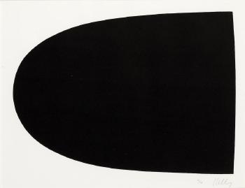Black, from the 9 Portfolio by 
																	Ellsworth Kelly