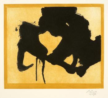 At the Edge by 
																	Robert Motherwell