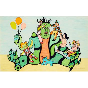 Le monstre by 
																	Niki de Saint Phalle