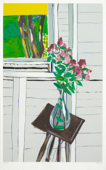 Still Life (Vase of Flowers) by 
																	Alice Neel