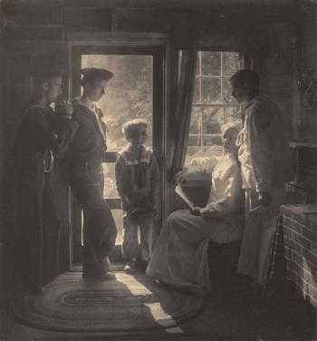 Sunshine in the House (Clarence H by 
																	Gertrude Kasebier