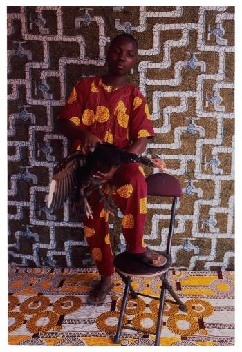 Untitled (from Dahomey to Benin series) by 
																	Leonce Raphael Agbodjelou