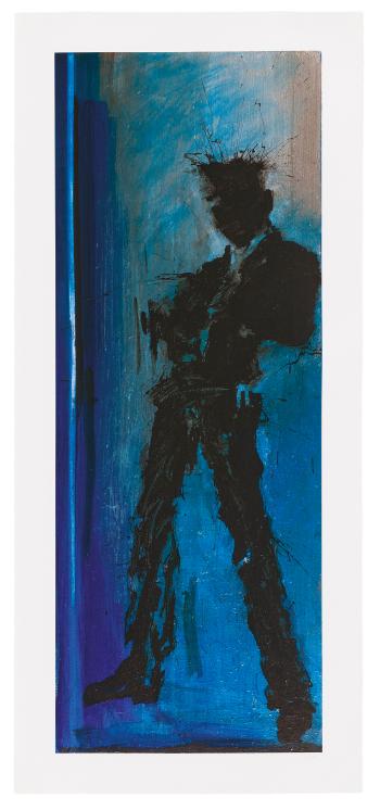 Standing Shadow (Blue) by 
																	Richard Hambleton