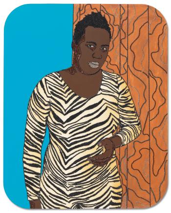 All I Want is a Fighting Chance by 
																	Mickalene Thomas