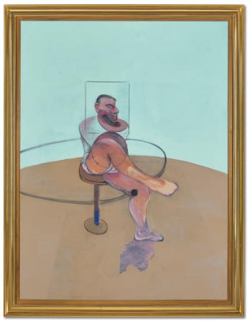 Painting by 
																	Francis Bacon