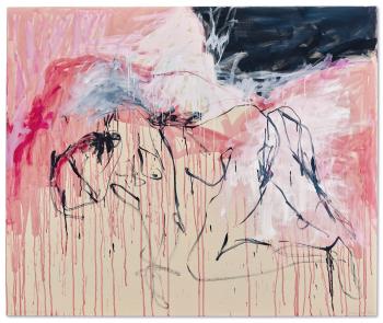 Like A Cloud of Blood by 
																	Tracey Emin