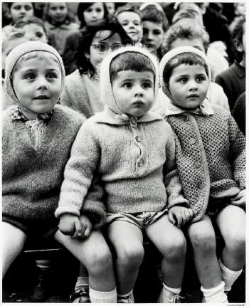 Children at a Puppet Theatre II, Paris by 
																	Alfred Eisenstaedt