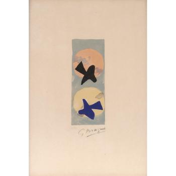 Soleil et Lune II (Sun and Moon II) by 
																	Georges Braque