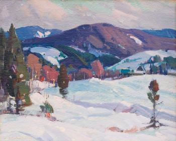 Winter Days by 
																	Aldro Thompson Hibbard