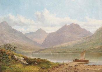 Across the loch by 
																	Allan Macdougall
