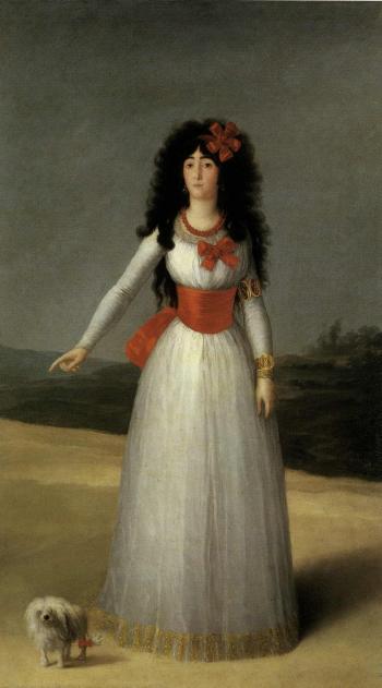 Portrait de la Duchesse d'Albe by 
																	Agustin Esteve