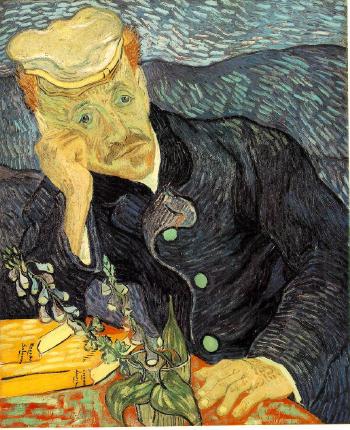 Portrait du Dr.Gachet by 
																	Vincent van Gogh