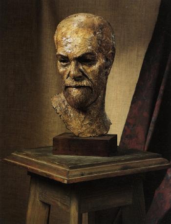 Bust of Sigmund Freud by 
																	Peter Lambda
