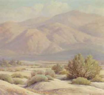 Desert landscape by 
																	Ralph Hammeras