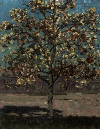 Blossoming tree by 
																	Jan Adam Zandleven