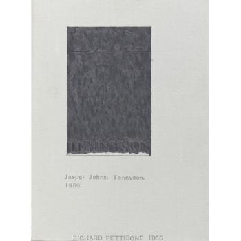 Jasper Johns. Tennyson by 
																	Richard Pettibone