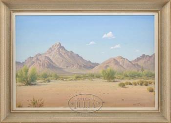 Western desert by 
																	Norman H Yeckley
