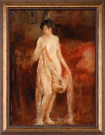 Interior nude by 
																	Maurice Fromkes