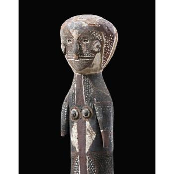 Tiwi female figure by 
																			 Aboriginal School