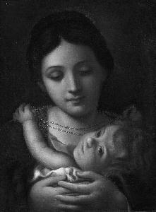 Madonna del Cignani by 
																	Angelo Mambriani