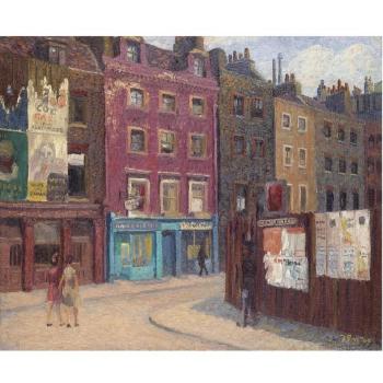 Charlotte Street by 
																	Frederick Gore