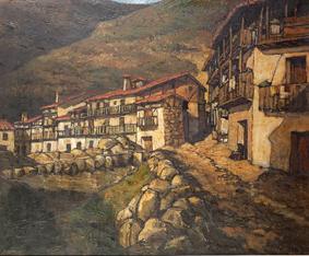 El pueblo de Gredos by 
																	Manuel Ortego Fornies