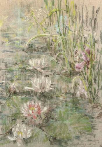 Water lilies by 
																	Maria de Ruiter de Witt