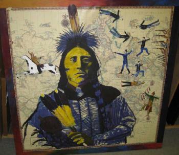 Native American Abstraction by 
																			Stan Natchez
