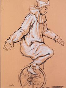 Equilibrista en bicicleta by 
																	Carlos Tauler