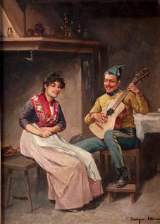 The soldier's serenade by 
																	Enrique Estevan