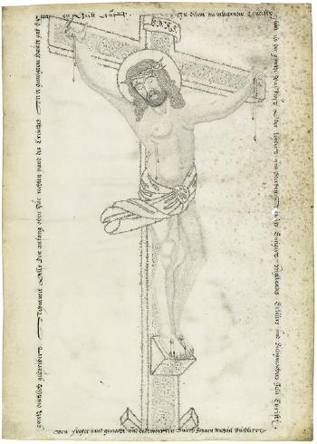 Christus am Kreuz by 
																	Johann Michael Puchler