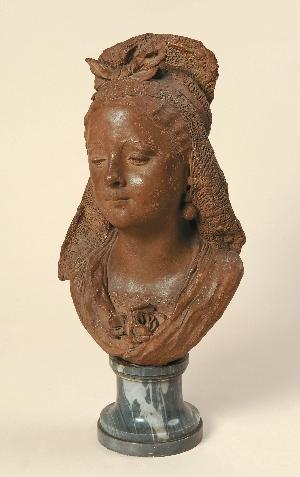 Buste de femme by 
																	Antoine Joseph van Rasbourgh