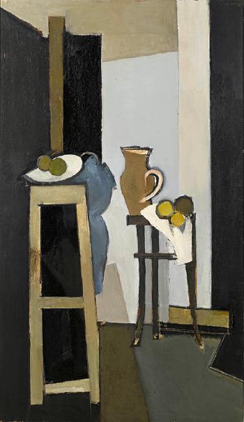 Vertical Still-Life Group by 
																	Keith Vaughan