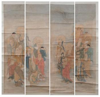 Eight immortals by 
																	 Ying Peng