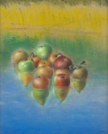 Composition aux pommes by 
																	Camille de Taeye