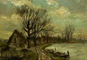 Haus am Kanal by 
																	Joseph van de Wall Perne